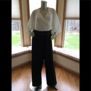 Adrianna Pappel Embellished Jumpsuit Size 16W